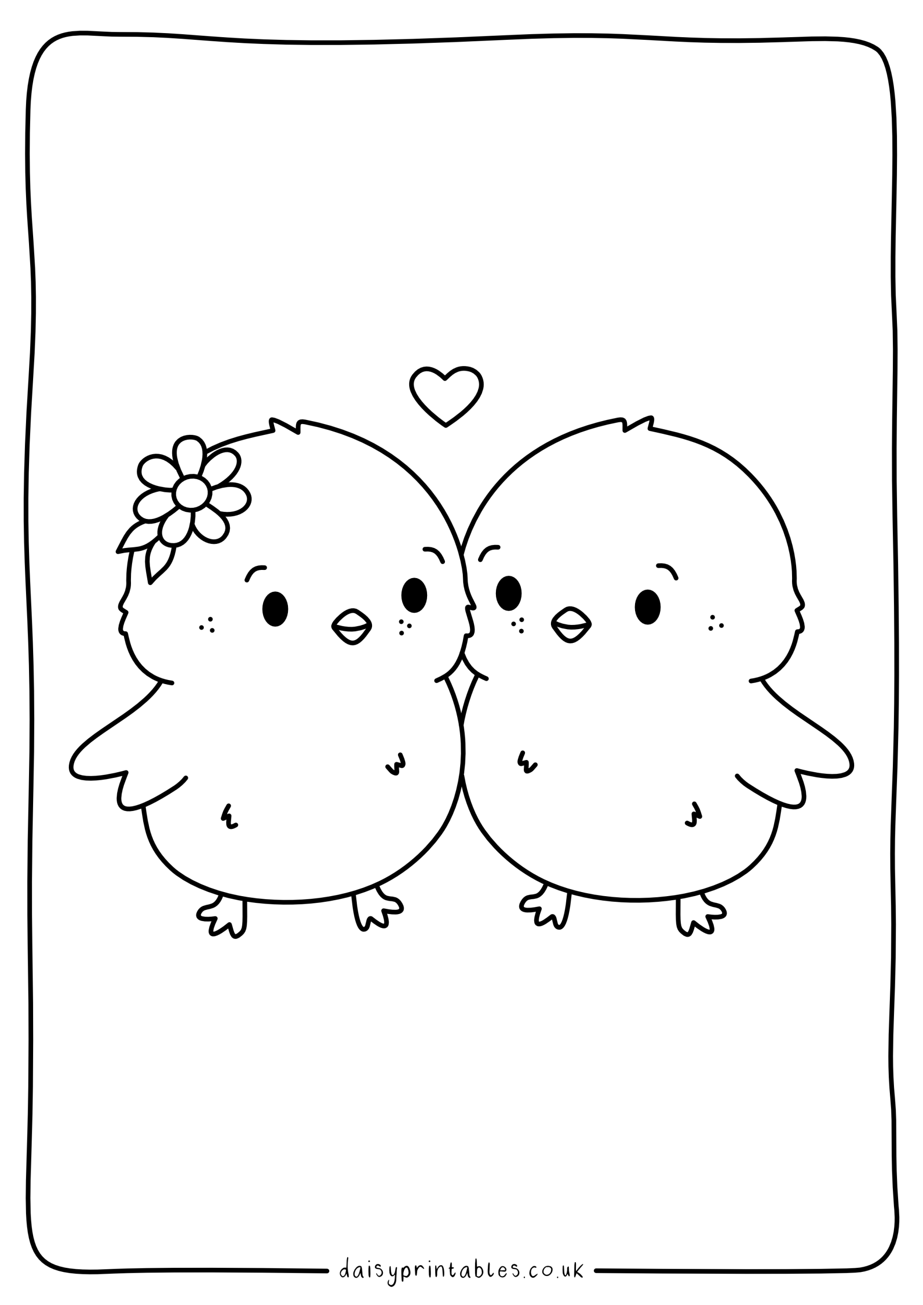 Free Chick Colouring Pages – 10 Cute Baby Chick Printables for Kids ...